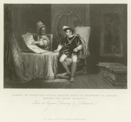 Albert of Geierstein Citing Charles, Duke of Burgundy to Appear Before the Vehme Gerichte